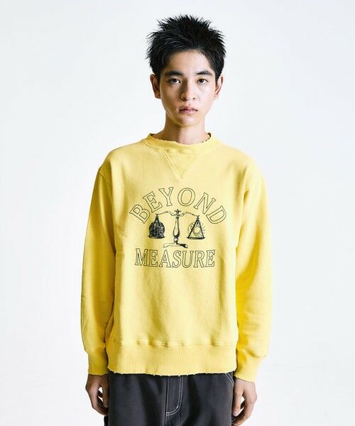 SHIPS / シップス Tシャツ | City Ambient Products: ダメージ グラフィック プリント スウェット | 詳細26