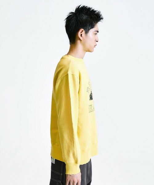 SHIPS / シップス Tシャツ | City Ambient Products: ダメージ グラフィック プリント スウェット | 詳細29