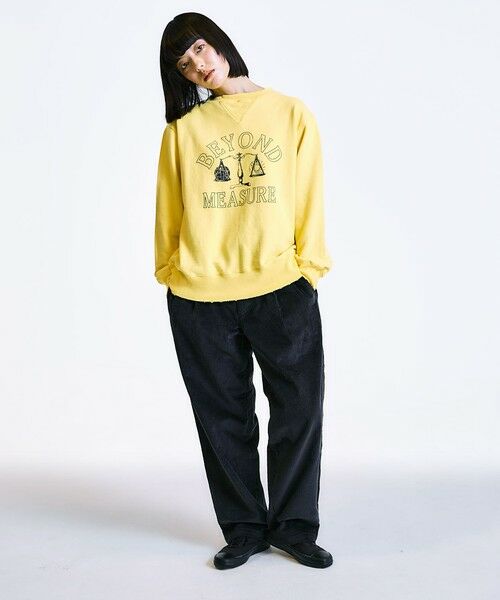 SHIPS / シップス Tシャツ | City Ambient Products: ダメージ グラフィック プリント スウェット | 詳細30