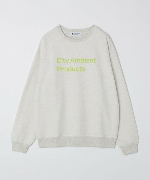 SHIPS / シップス シャツ・ブラウス | City Ambient Products: ロゴ プリント リバース スウェット | 詳細1