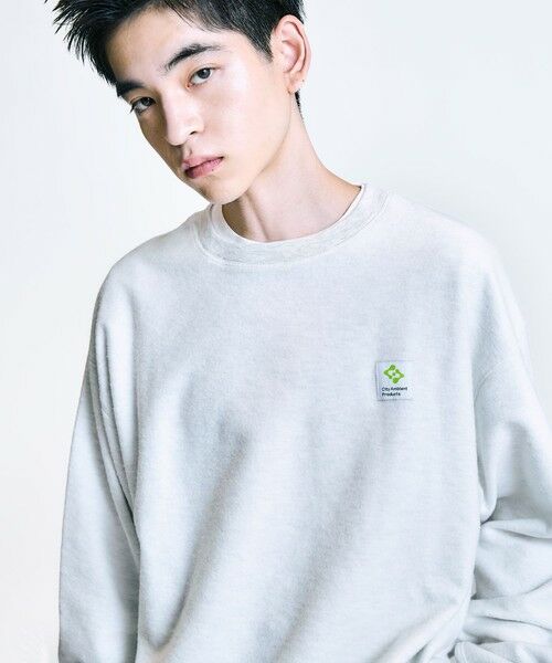 SHIPS / シップス シャツ・ブラウス | City Ambient Products: ロゴ プリント リバース スウェット | 詳細11