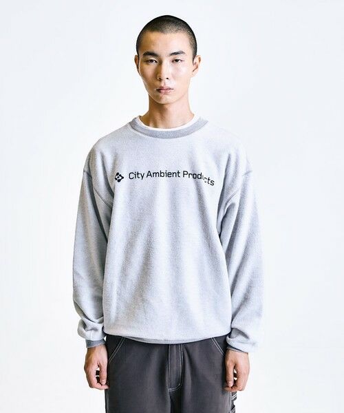 SHIPS / シップス シャツ・ブラウス | City Ambient Products: ロゴ プリント リバース スウェット | 詳細22