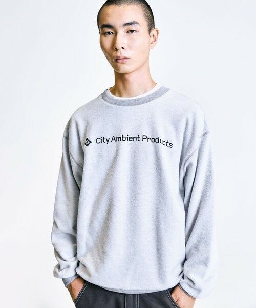 SHIPS / シップス シャツ・ブラウス | City Ambient Products: ロゴ プリント リバース スウェット | 詳細26