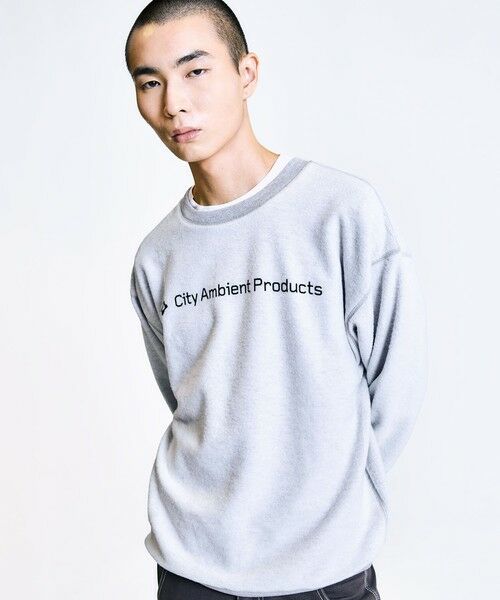SHIPS / シップス シャツ・ブラウス | City Ambient Products: ロゴ プリント リバース スウェット | 詳細27