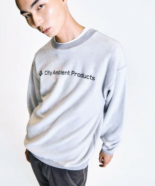 SHIPS / シップス シャツ・ブラウス | City Ambient Products: ロゴ プリント リバース スウェット | 詳細28