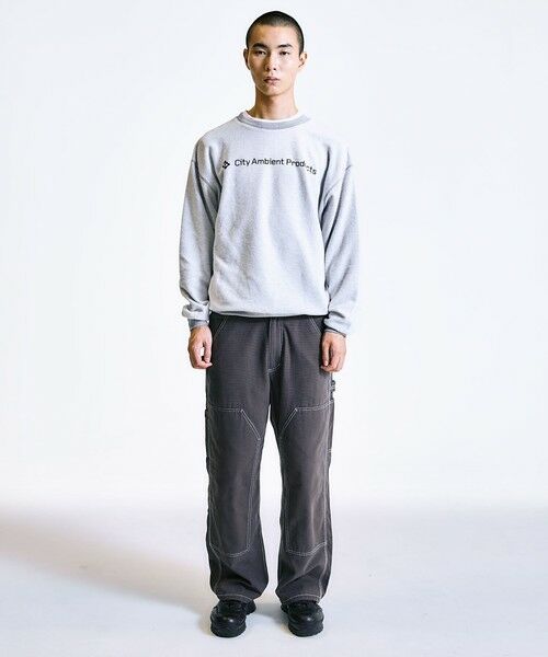 SHIPS / シップス シャツ・ブラウス | City Ambient Products: ロゴ プリント リバース スウェット | 詳細18