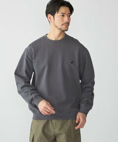 SHIPS / シップス ベスト | 【WEB限定】SHIPS: ワンポイント ロゴ オープンエンド テリー ボールウォッシュ スウェット