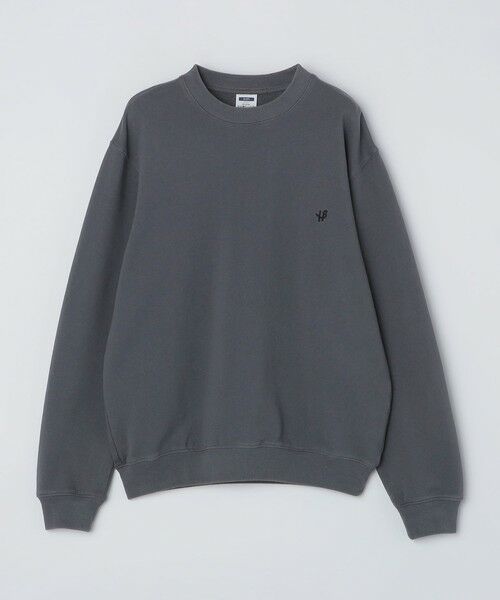 SHIPS / シップス スウェット | 【WEB限定】SHIPS: ワンポイント ロゴ オープンエンド テリー ボールウォッシュ スウェット | 詳細10