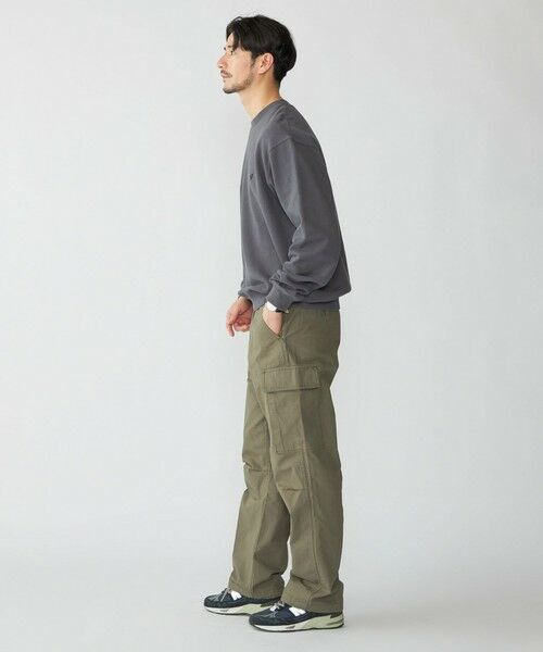 SHIPS / シップス スウェット | 【WEB限定】SHIPS: ワンポイント ロゴ オープンエンド テリー ボールウォッシュ スウェット | 詳細2