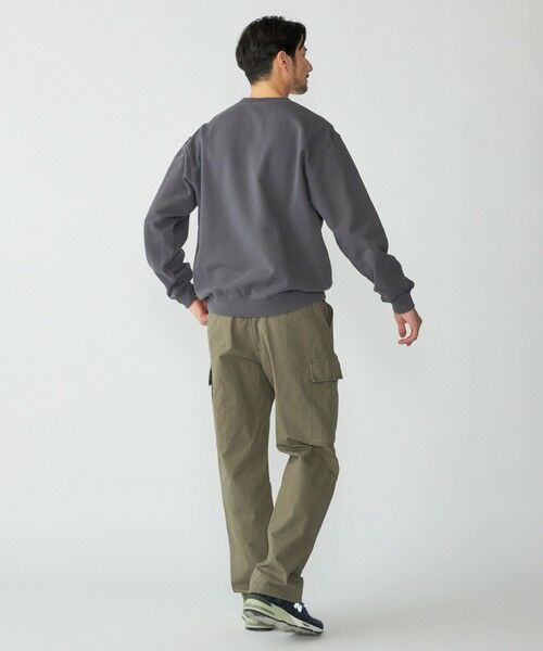 SHIPS / シップス スウェット | 【WEB限定】SHIPS: ワンポイント ロゴ オープンエンド テリー ボールウォッシュ スウェット | 詳細3