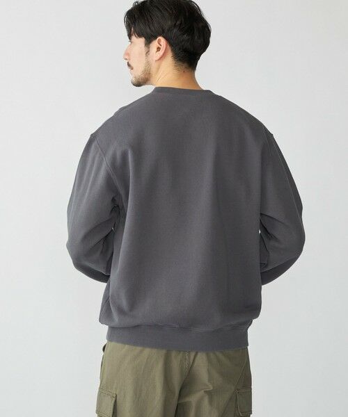 SHIPS / シップス スウェット | 【WEB限定】SHIPS: ワンポイント ロゴ オープンエンド テリー ボールウォッシュ スウェット | 詳細7