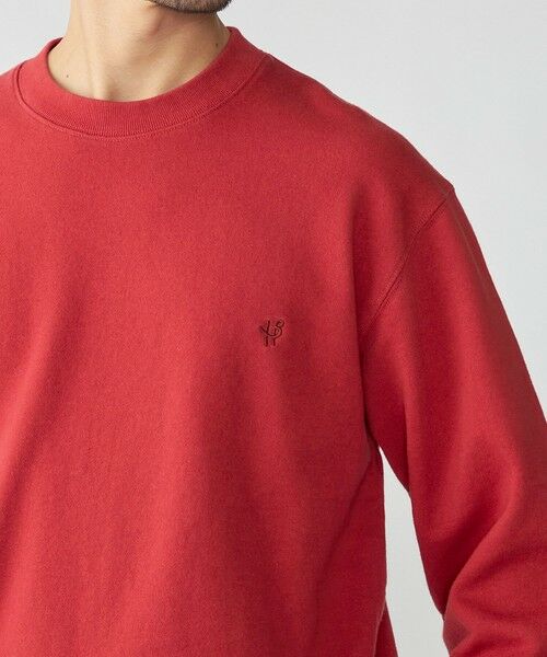 SHIPS / シップス スウェット | 【WEB限定】SHIPS: ワンポイント ロゴ オープンエンド テリー ボールウォッシュ スウェット | 詳細14