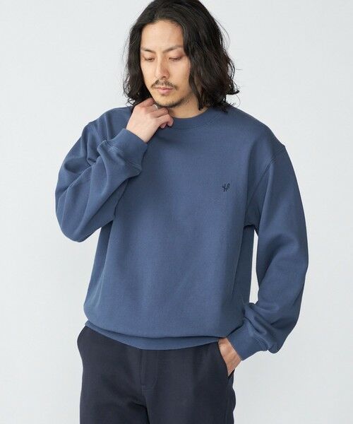 SHIPS / シップス スウェット | 【WEB限定】SHIPS: ワンポイント ロゴ オープンエンド テリー ボールウォッシュ スウェット | 詳細18