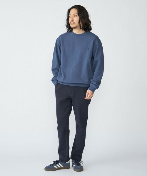 SHIPS / シップス スウェット | 【WEB限定】SHIPS: ワンポイント ロゴ オープンエンド テリー ボールウォッシュ スウェット | 詳細17