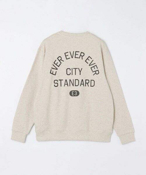 SHIPS / シップス ベスト | City Ambient Products: プリント クルーネック スウェット | 詳細4