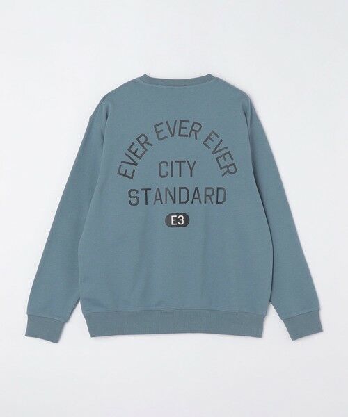 SHIPS / シップス ベスト | City Ambient Products: プリント クルーネック スウェット | 詳細12