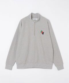 SHIPS / シップス ベスト | City Ambient Products: エンブロイダリー ハーフジップ スウェット