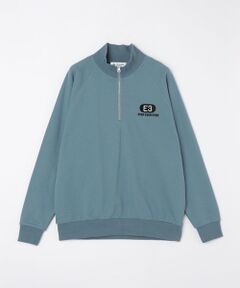 SHIPS / シップス ベスト | City Ambient Products: エンブロイダリー ハーフジップ スウェット