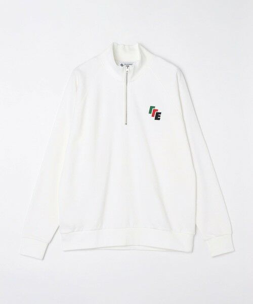 SHIPS / シップス ベスト | City Ambient Products: エンブロイダリー ハーフジップ スウェット | 詳細1