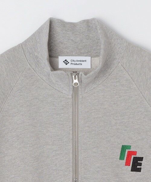 SHIPS / シップス ベスト | City Ambient Products: エンブロイダリー ハーフジップ スウェット | 詳細7