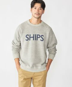 SHIPS / シップス ベスト | SHIPS: 50th ANNIV SHIPS ロゴ スウェット