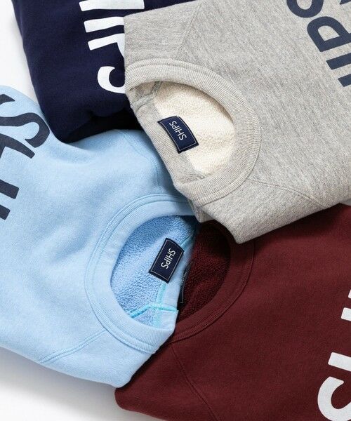 SHIPS / シップス ベスト | SHIPS: 50th ANNIV SHIPS ロゴ スウェット | 詳細1