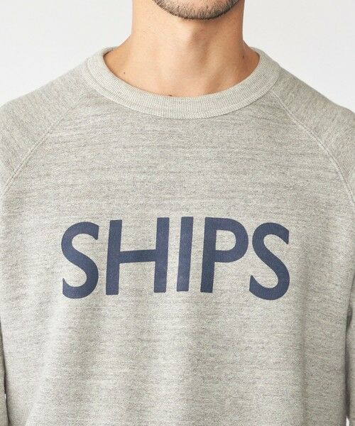 SHIPS / シップス ベスト | SHIPS: 50th ANNIV SHIPS ロゴ スウェット | 詳細4