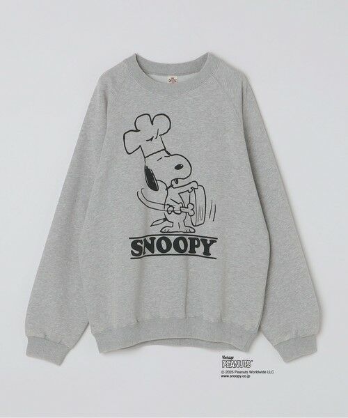 SHIPS / シップス ベスト | 【SHIPS別注】AIRTOWNE: ピーナッツ ヴィンテージ スウェット | 詳細3