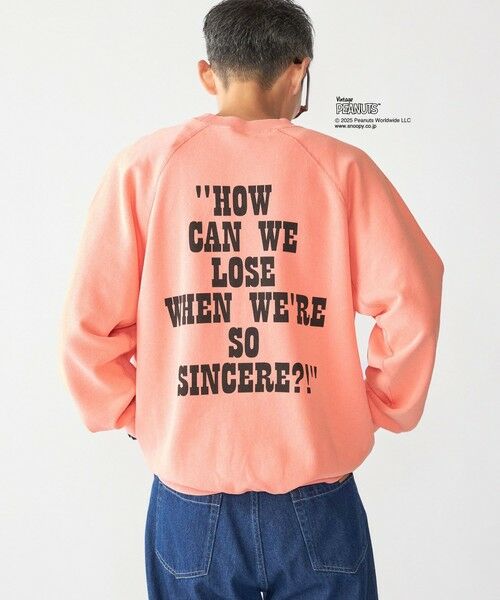 SHIPS / シップス ベスト | 【SHIPS別注】AIRTOWNE: ピーナッツ ヴィンテージ スウェット | 詳細16