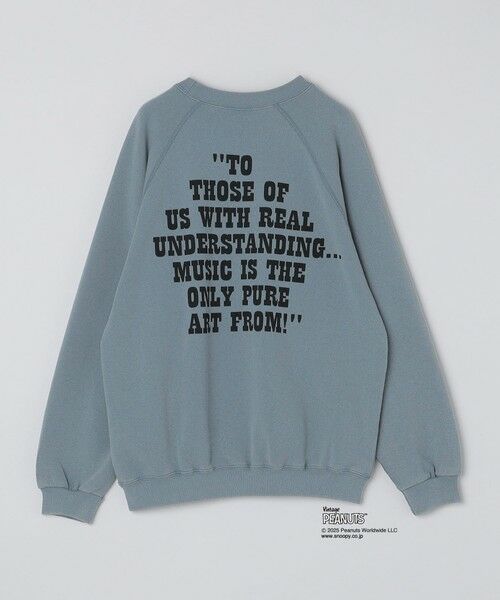 SHIPS / シップス ベスト | 【SHIPS別注】AIRTOWNE: ピーナッツ ヴィンテージ スウェット | 詳細24