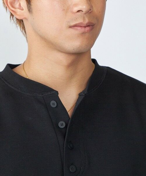 SHIPS / シップス スウェット | City Ambient Products: ダブルフェイス カノコ ヘンリーネック カットソー | 詳細11