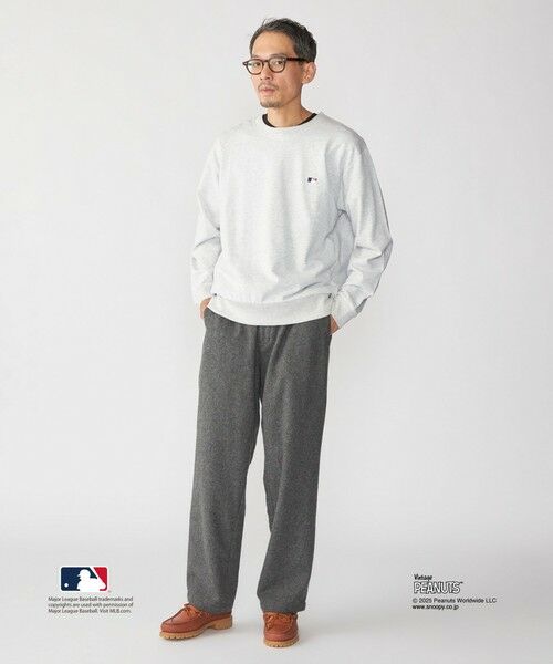 SHIPS / シップス ニット・セーター | 【WEB限定】SHIPS: VINTAGE PEANUTS×MLB プリント クルーネック スウェット | 詳細1