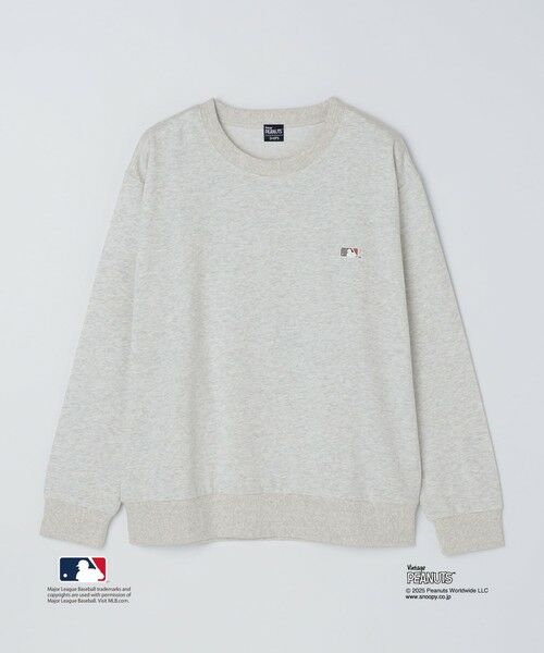 SHIPS / シップス ニット・セーター | 【WEB限定】SHIPS: VINTAGE PEANUTS×MLB プリント クルーネック スウェット | 詳細5