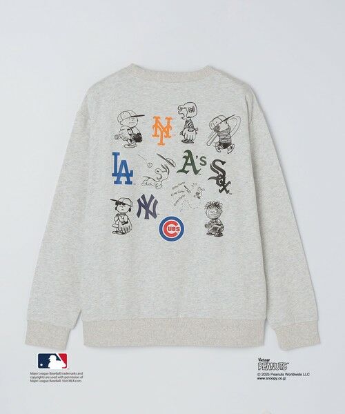 SHIPS / シップス ニット・セーター | 【WEB限定】SHIPS: VINTAGE PEANUTS×MLB プリント クルーネック スウェット | 詳細6