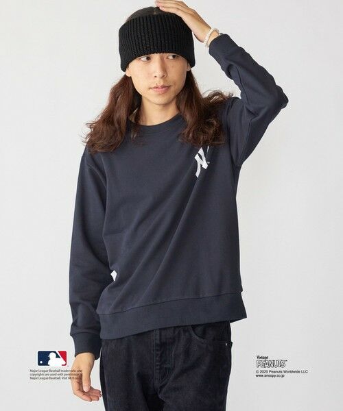 SHIPS / シップス ニット・セーター | 【WEB限定】SHIPS: VINTAGE PEANUTS×MLB プリント クルーネック スウェット | 詳細19