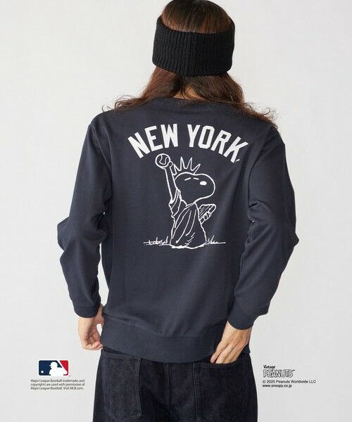 SHIPS / シップス ニット・セーター | 【WEB限定】SHIPS: VINTAGE PEANUTS×MLB プリント クルーネック スウェット | 詳細22