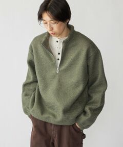 SHIPS / シップス ベスト | City Ambient Products: シャギー フリース ハーフジップ プルオーバー
