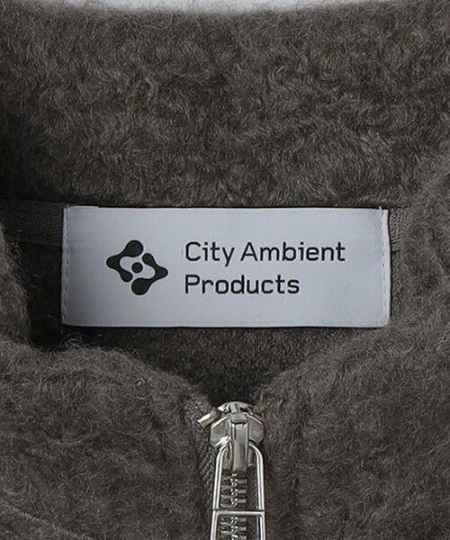 SHIPS / シップス スウェット | City Ambient Products: シャギー フリース ハーフジップ プルオーバー | 詳細2