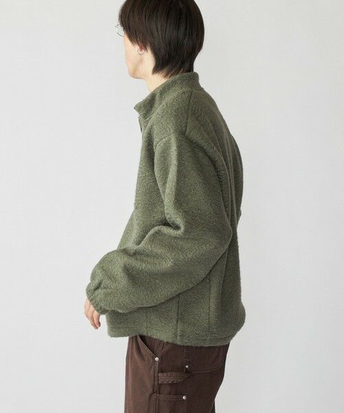 SHIPS / シップス スウェット | City Ambient Products: シャギー フリース ハーフジップ プルオーバー | 詳細9
