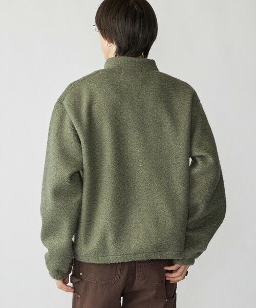 SHIPS / シップス スウェット | City Ambient Products: シャギー フリース ハーフジップ プルオーバー | 詳細10