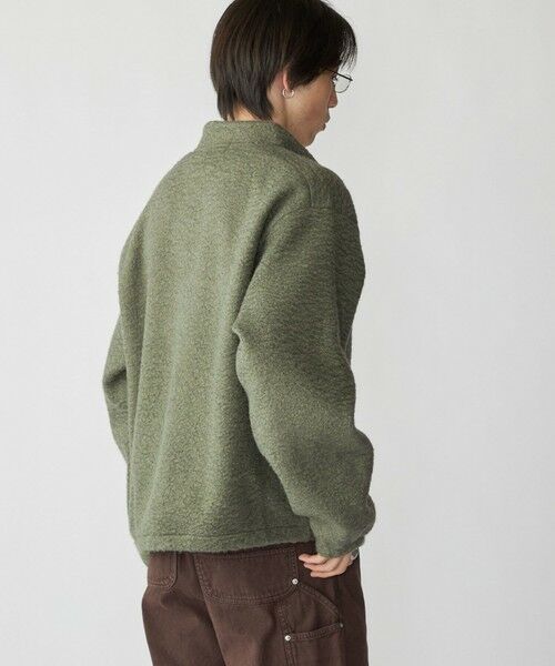 SHIPS / シップス スウェット | City Ambient Products: シャギー フリース ハーフジップ プルオーバー | 詳細11