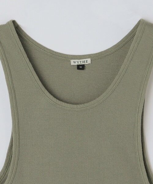 SHIPS / シップス タンクトップ | WYTHE NEW YORK: TUBULAR RIBKNIT TANKTOP | 詳細4