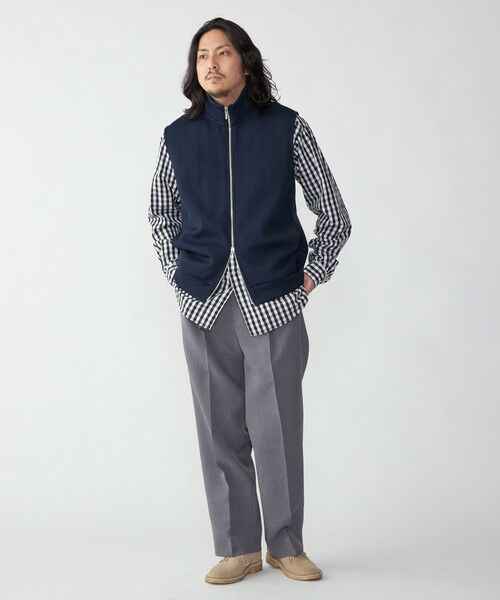 SHIPS / シップス その他トップス | SHIPS: クォーターゲージ ハイジップ ベスト | 詳細9