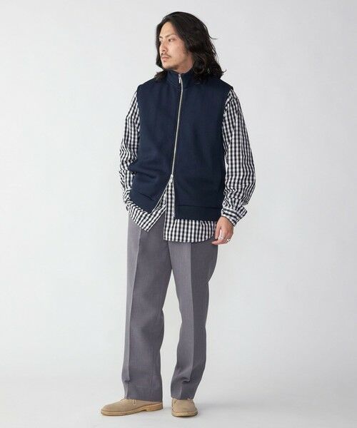 SHIPS / シップス その他トップス | SHIPS: クォーターゲージ ハイジップ ベスト | 詳細10