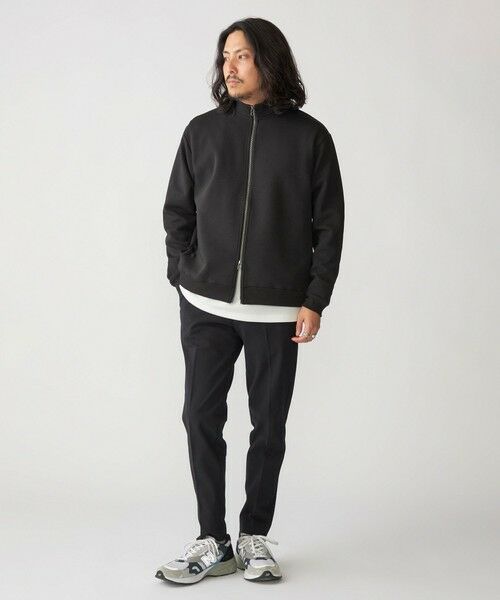 SHIPS / シップス その他トップス | 【WEB限定】SHIPS: ハイゲージ ダブルニット スタンド ジップ ブルゾン（セットアップ対応） | 詳細10