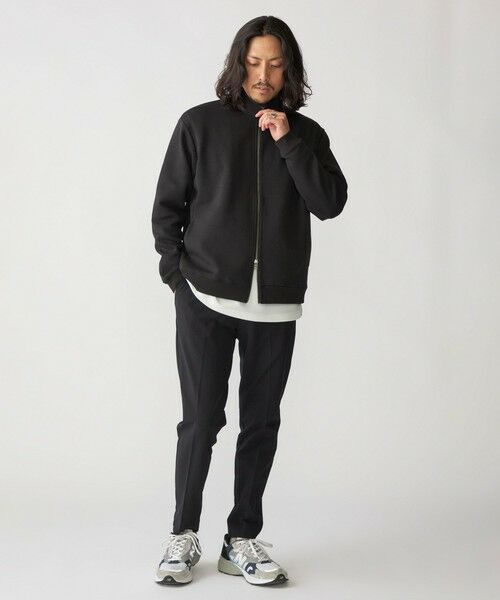 SHIPS / シップス その他トップス | 【WEB限定】SHIPS: ハイゲージ ダブルニット スタンド ジップ ブルゾン（セットアップ対応） | 詳細14