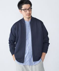 SHIPS / シップス その他トップス | 【WEB限定】SHIPS: ツイル ダンボール ニット MA-1 ブルゾンジャケット