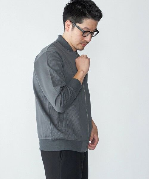 SHIPS / シップス その他トップス | 【WEB限定】SHIPS: ツイル ダンボール ニット MA-1 ブルゾンジャケット | 詳細11