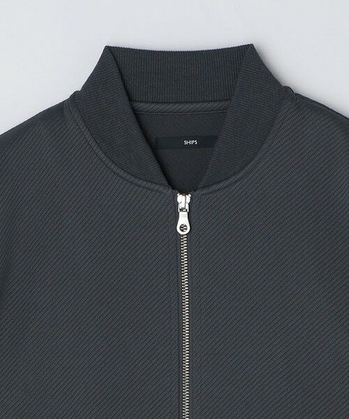 SHIPS / シップス その他トップス | 【WEB限定】SHIPS: ツイル ダンボール ニット MA-1 ブルゾンジャケット | 詳細18