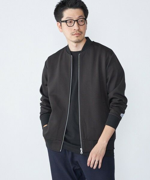SHIPS / シップス その他トップス | 【WEB限定】SHIPS: ツイル ダンボール ニット MA-1 ブルゾンジャケット | 詳細24